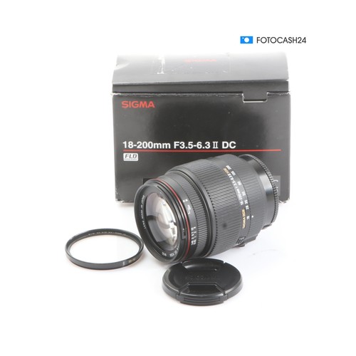 Sigma 18 200 hsm ii - 3,5-6,3/18-200,