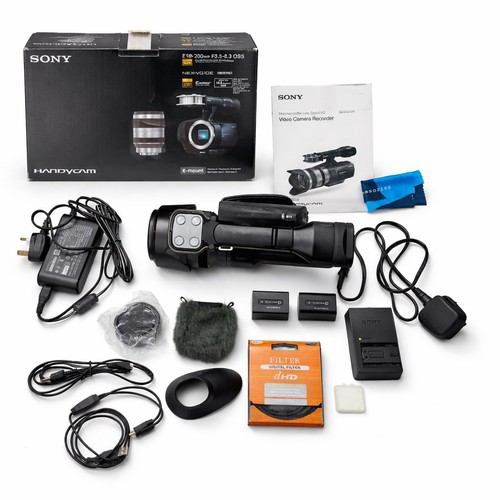 Videocamera sony nex vg10e - sony, nex-vg10e