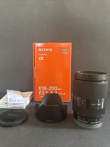 Sony 200 5 6 - 3.5-6.3, oss